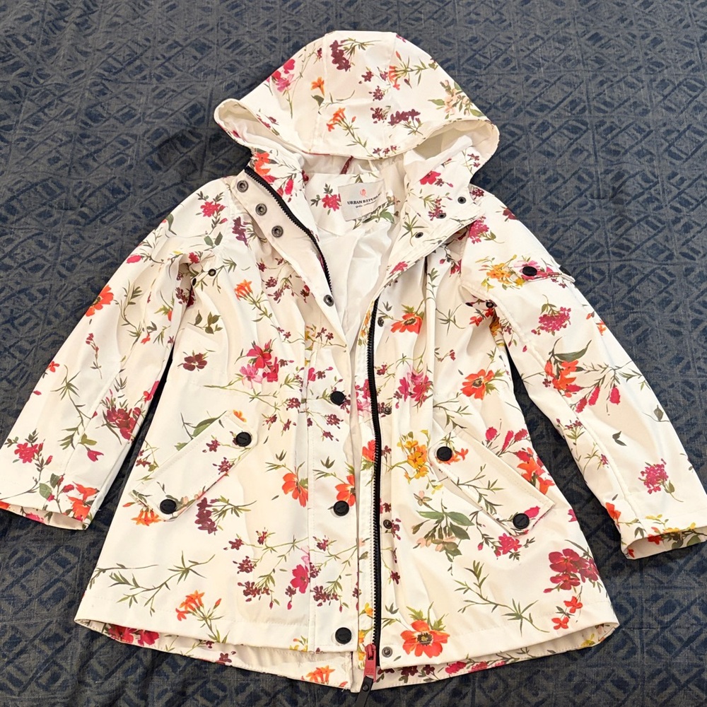 Urban Republic Floral Raincoat for Kids